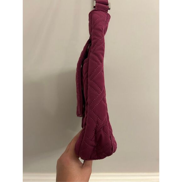 Vera Bradley Maroon Quilted Crossbody Bag - Picture 6 of 12